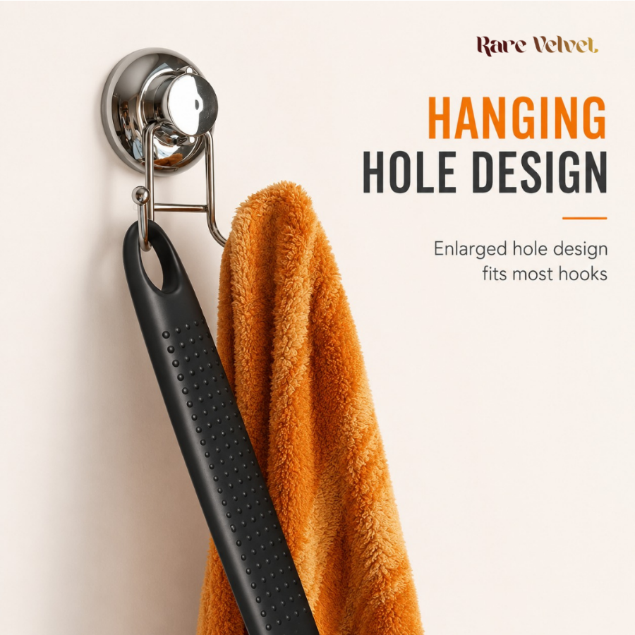 Rare Valvet™ Silicone Exfoliating Back Scrubber