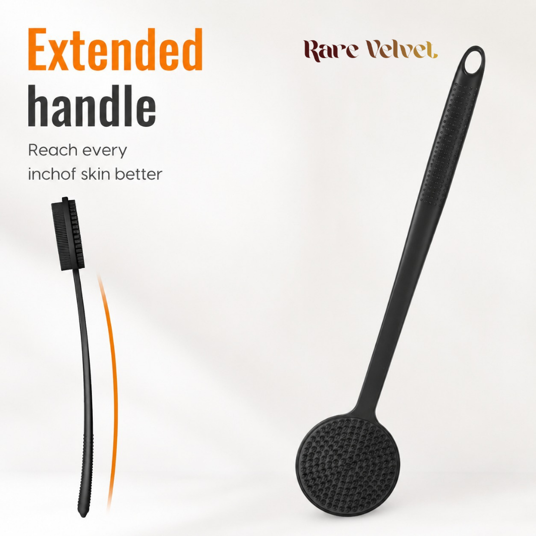 Rare Valvet™ Silicone Exfoliating Back Scrubber