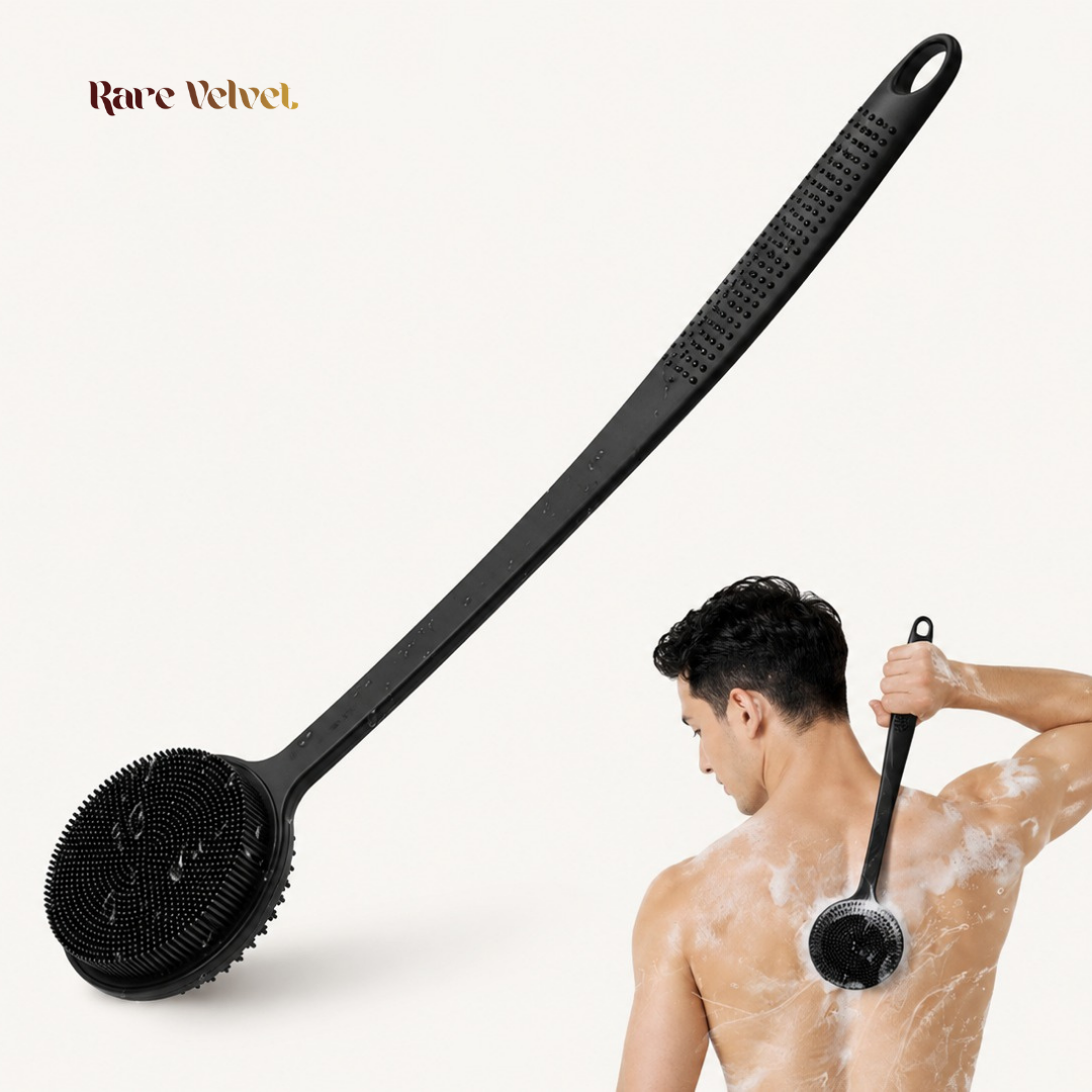 Rare Valvet™ Silicone Exfoliating Back Scrubber